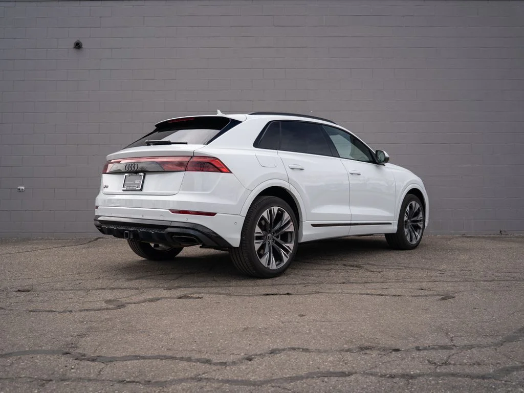 Used 2025 White Audi 55 Premium Plus image 7