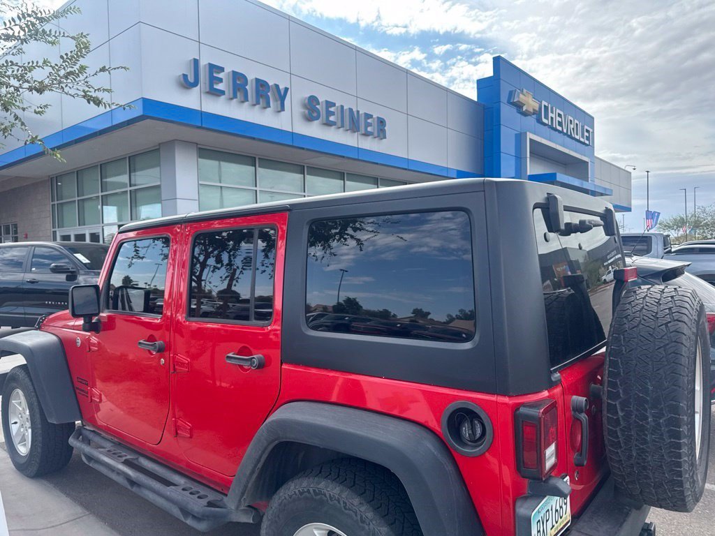 Used 2016 Firecracker Red Clearcoat Jeep Sport image 2