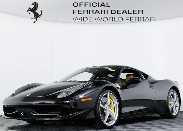 Pre-Owned 2011 Ferrari 458 Italia Base RWD 2D Coupe