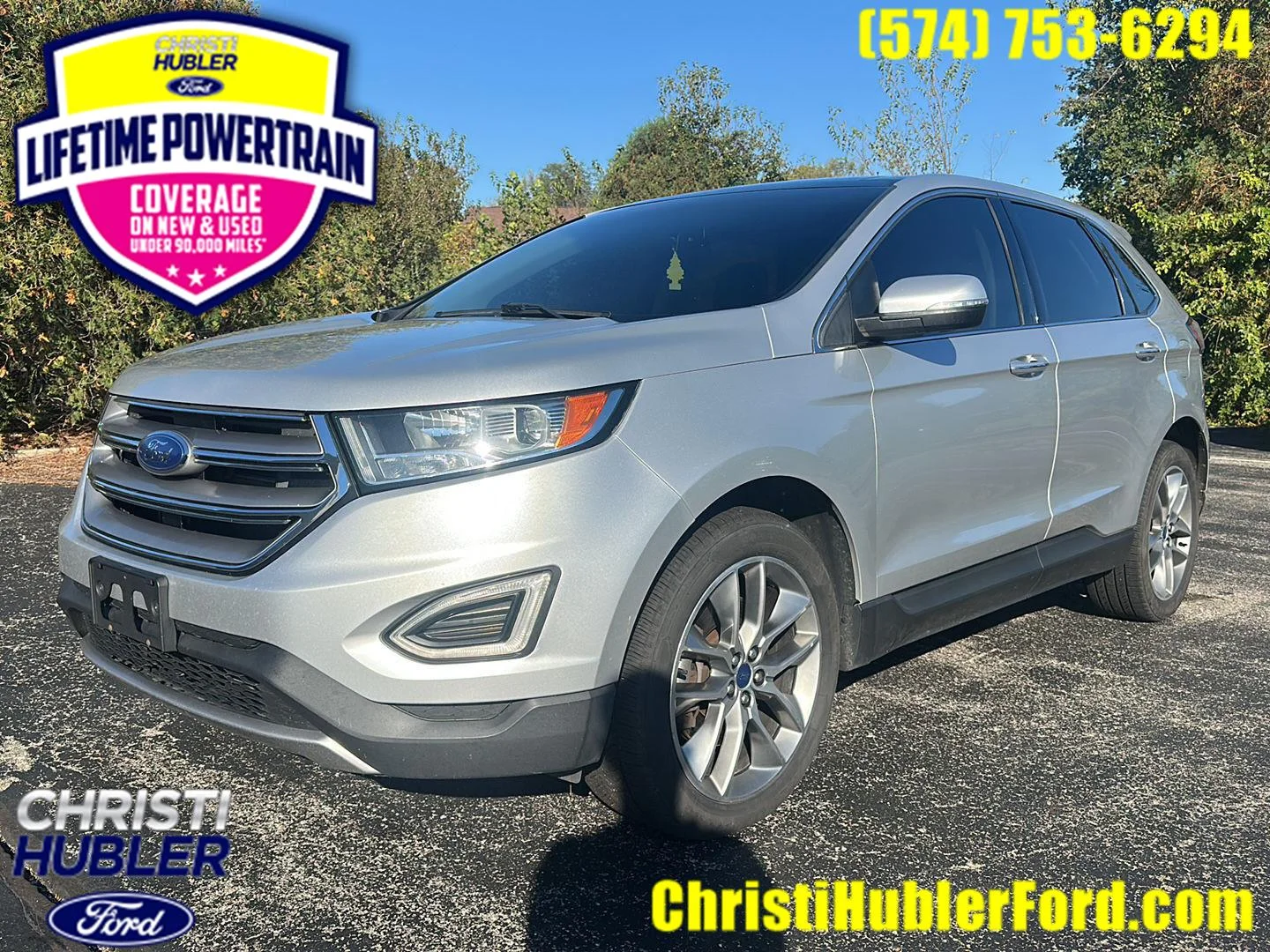 Used 2016 Ingot Silver Ford Titanium image 1