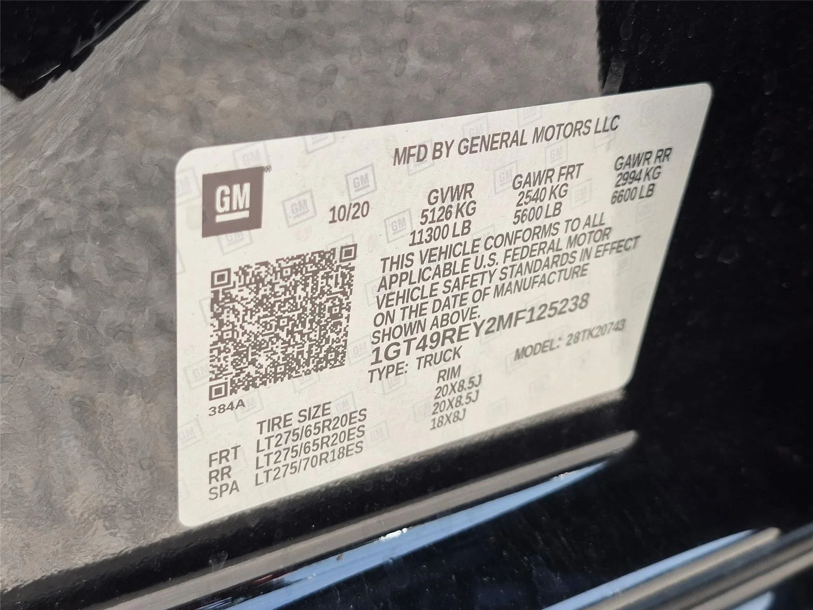 Used 2021 Ebony Twilight Metallic GMC Denali image 42