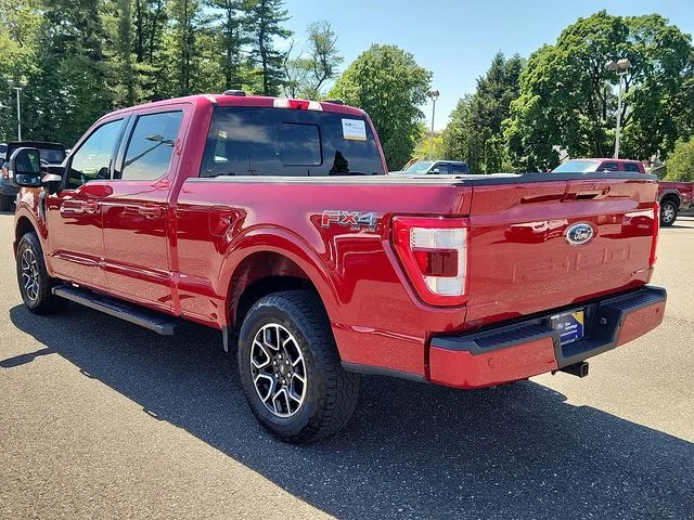 Certified Used 2023 Rapid Red Metallic Tinted Clearcoat Ford Lariat image 4