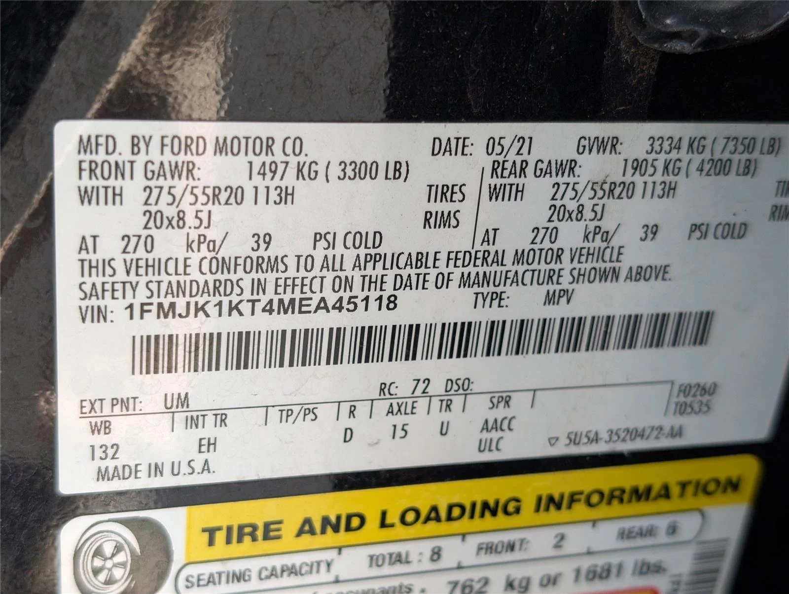 Used 2021 Agate Black Ford Limited image 41