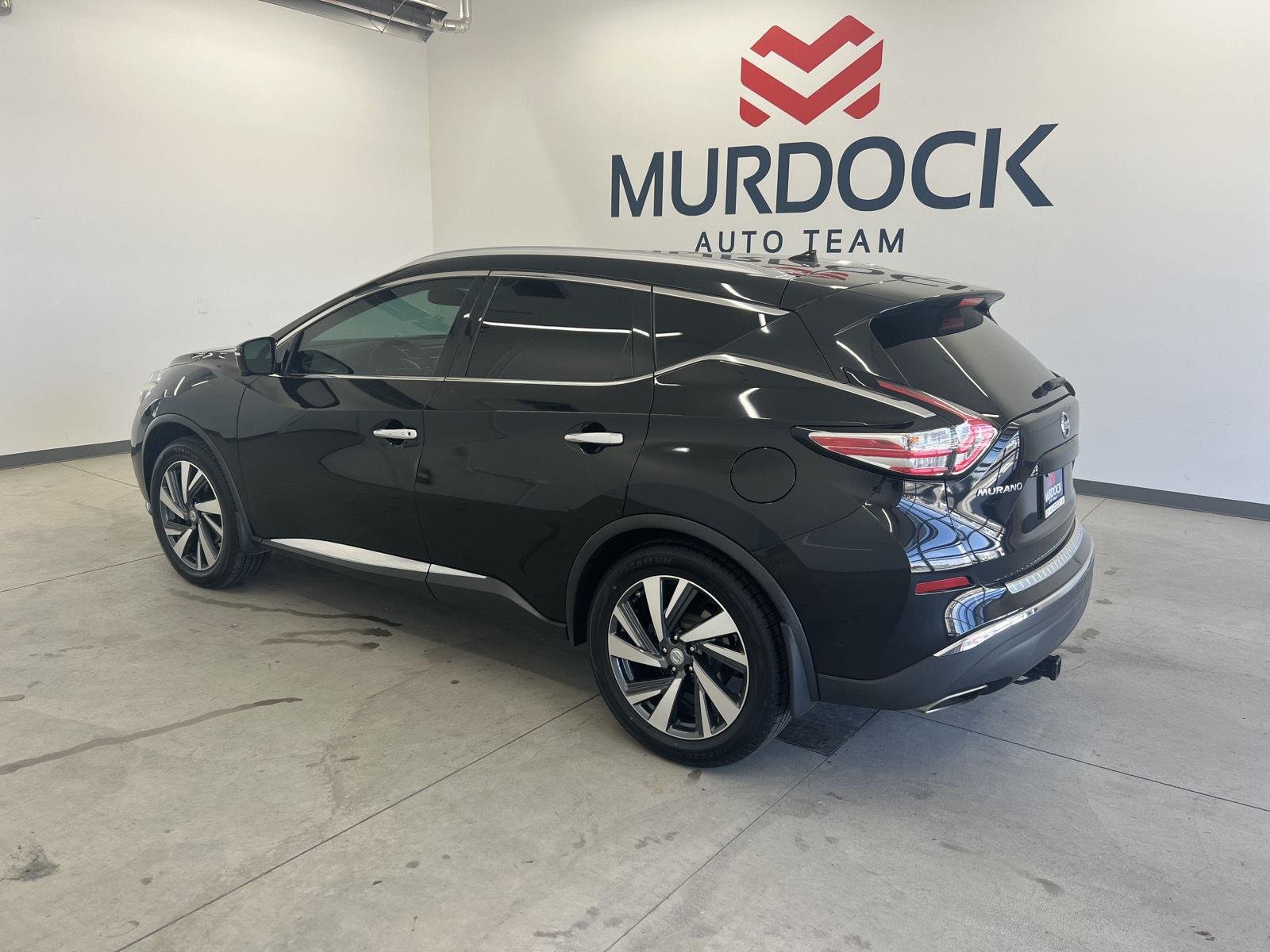 Used 2015 Magnetic Black Metallic Nissan Platinum image 2
