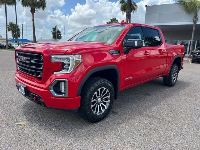 Used 2021 CARDINAL RED GMC AT4 image 3