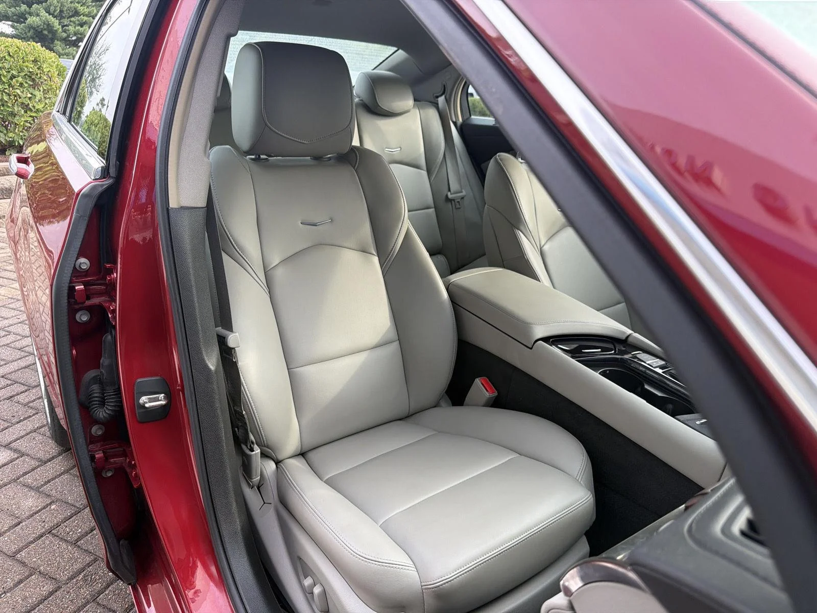 Used 2018 Red Obsession Tintcoat Cadillac AWD image 34