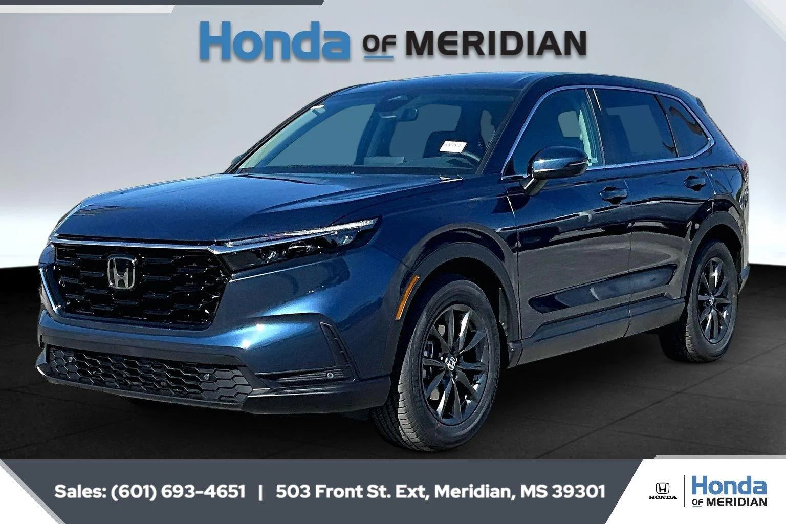 New 2027 Canyon River Blue Metallic Honda EX-L 2WD image 2