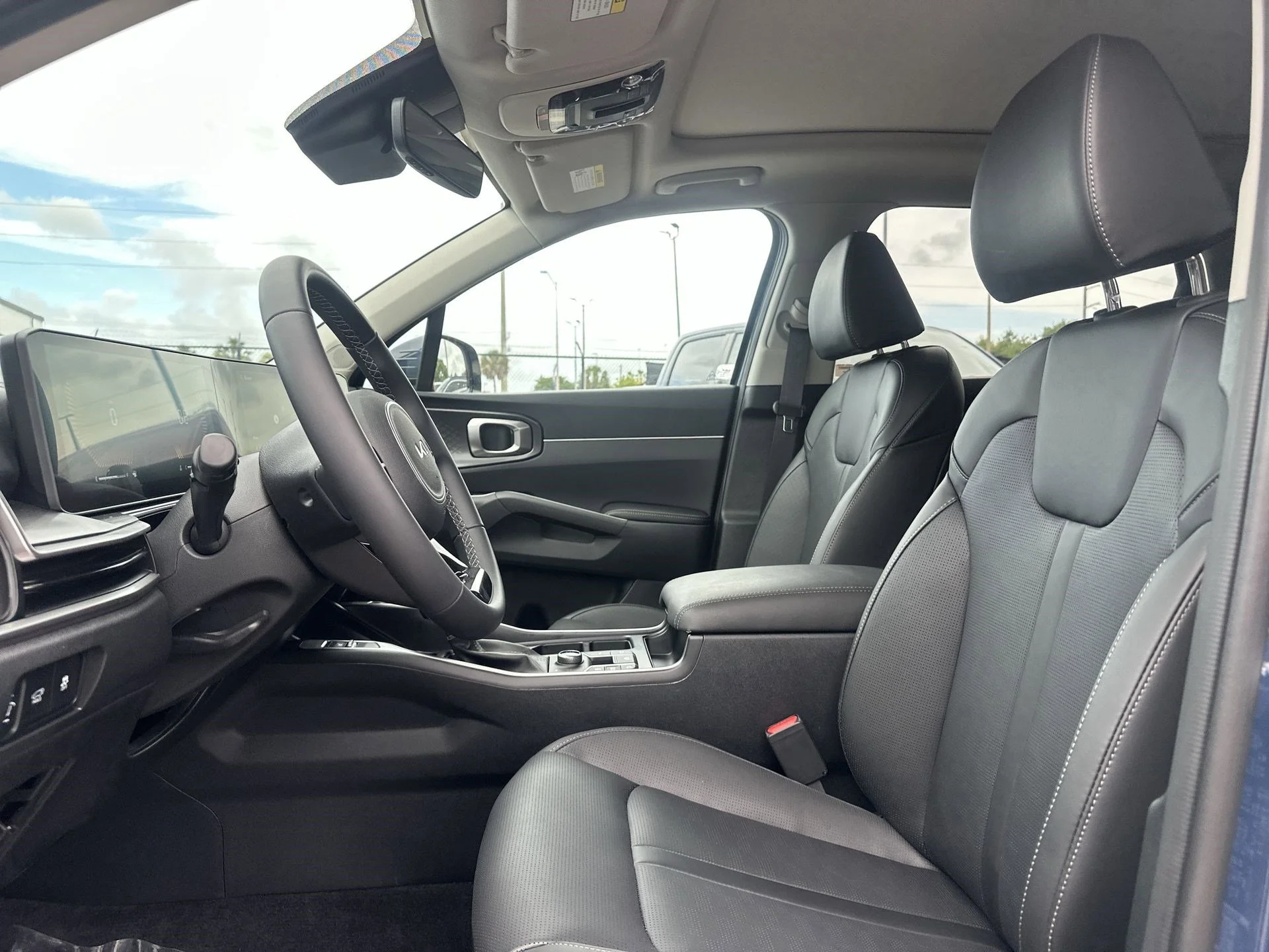 New 2025 Midnight Lake Blue Kia EX image 13