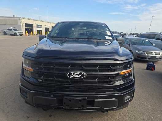 Used 2025 Antimatter Blue Metallic Ford XLT image 2