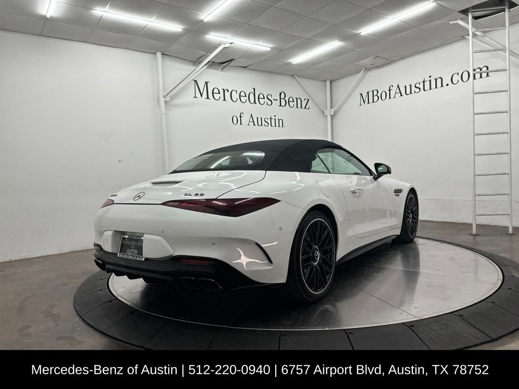 Certified Used 2022 White Mercedes-Benz SL 63 AMG® image 7