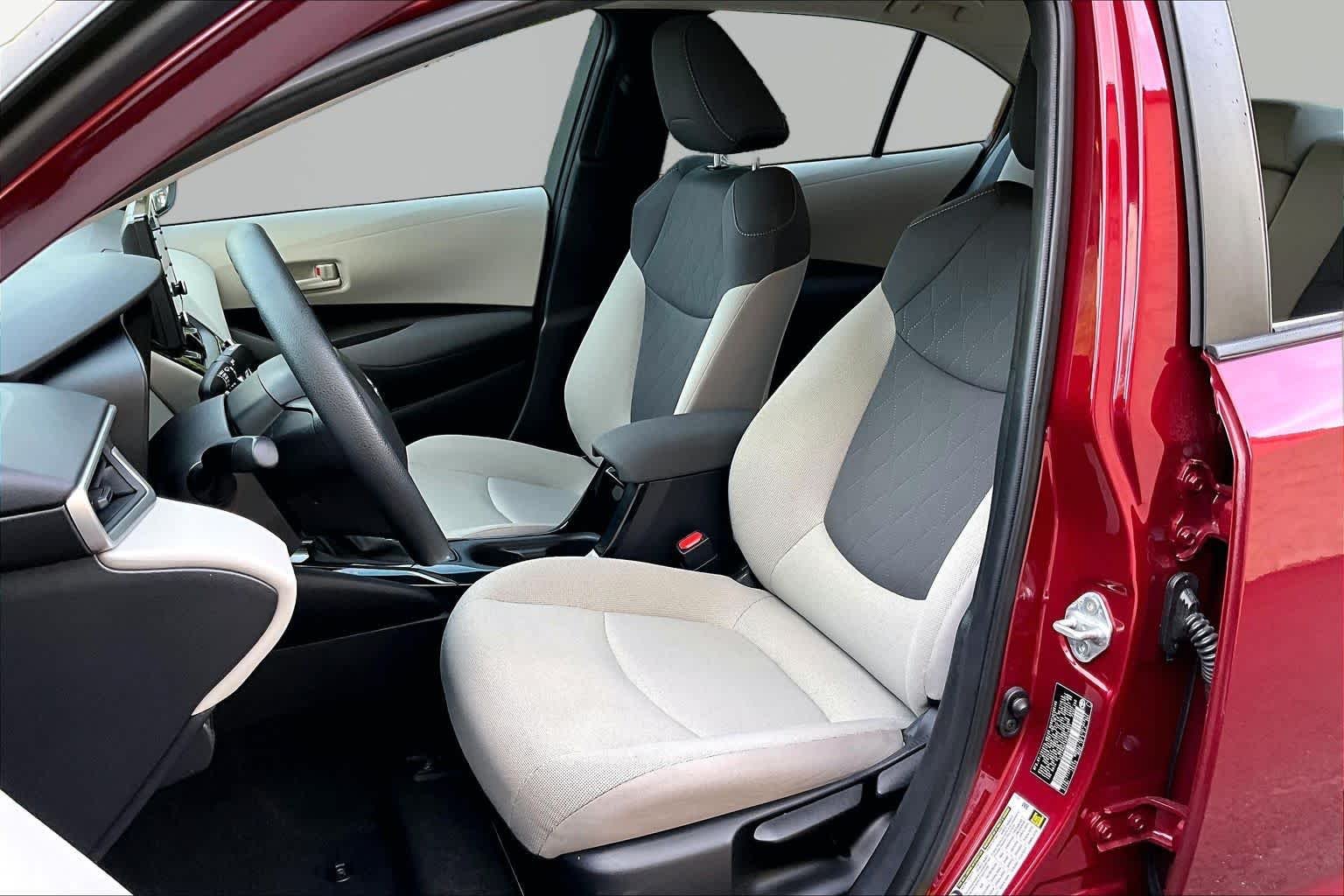 Used 2022 Ruby Flare Pearl Toyota LE image 8