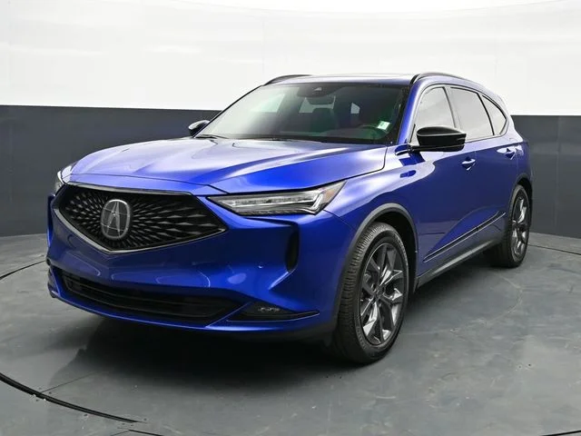 Used 2023 Apex Blue Pearl Acura A-Spec image 3