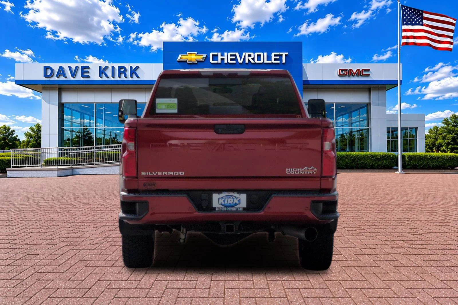 Used 2022 CHERRY RED TINTCOAT Chevrolet High Country image 4