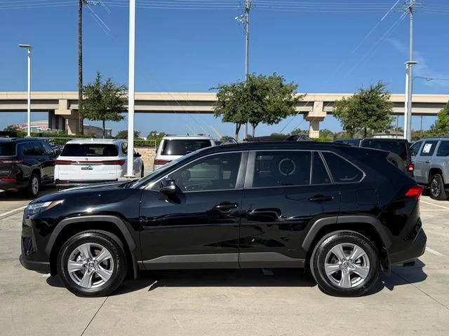 Certified Used 2025 MIDNIGHT BLACK METAL Toyota Hybrid XLE image 9