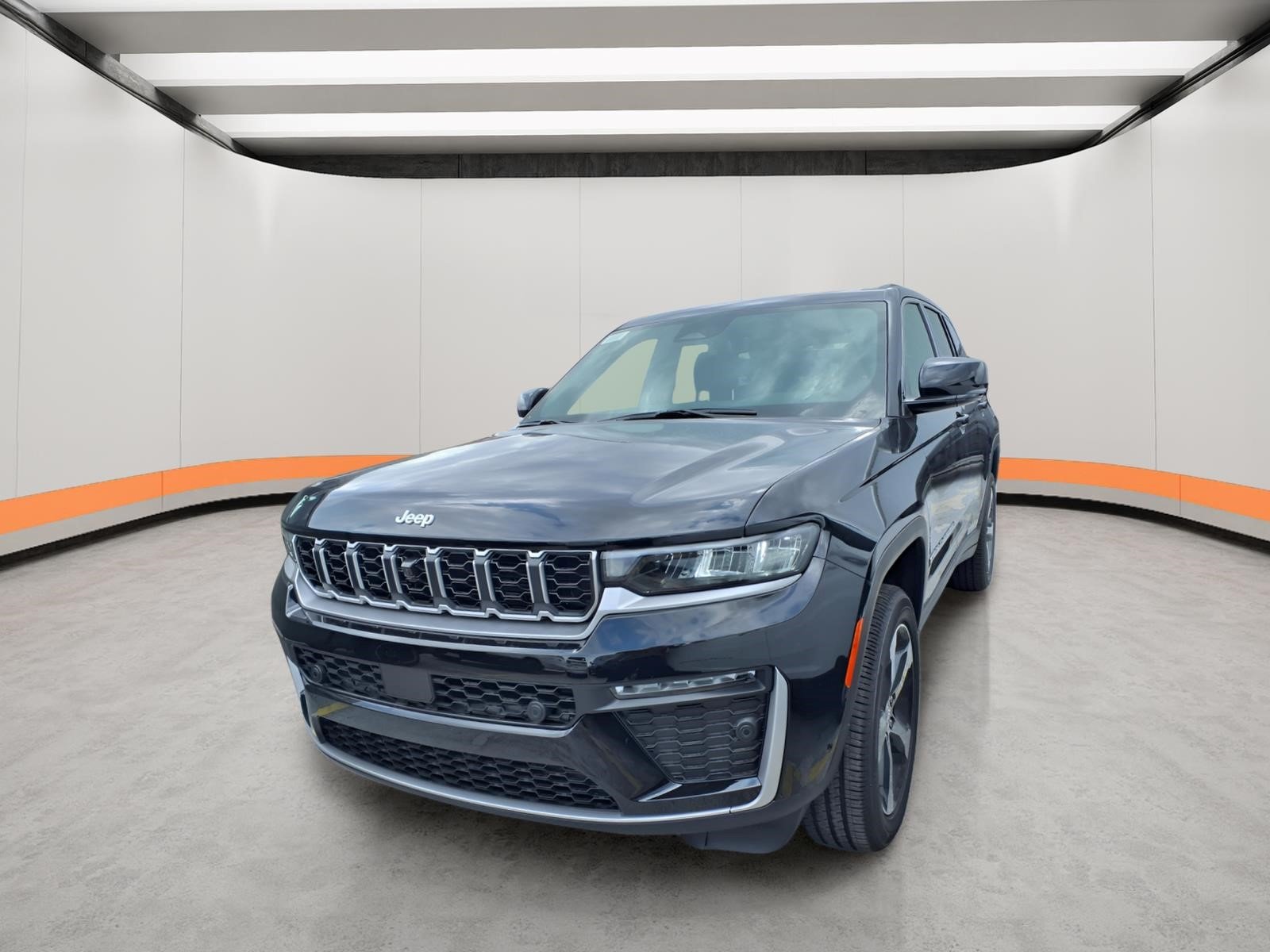 New 2026 Diamond Black Crystal Pearl-Coat Exterior Paint Jeep Limited image 3