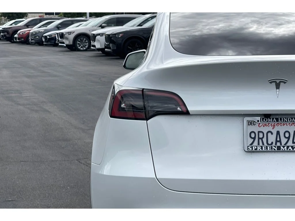 Used 2025 Pearl White Multi-Coat Tesla Long Range image 15