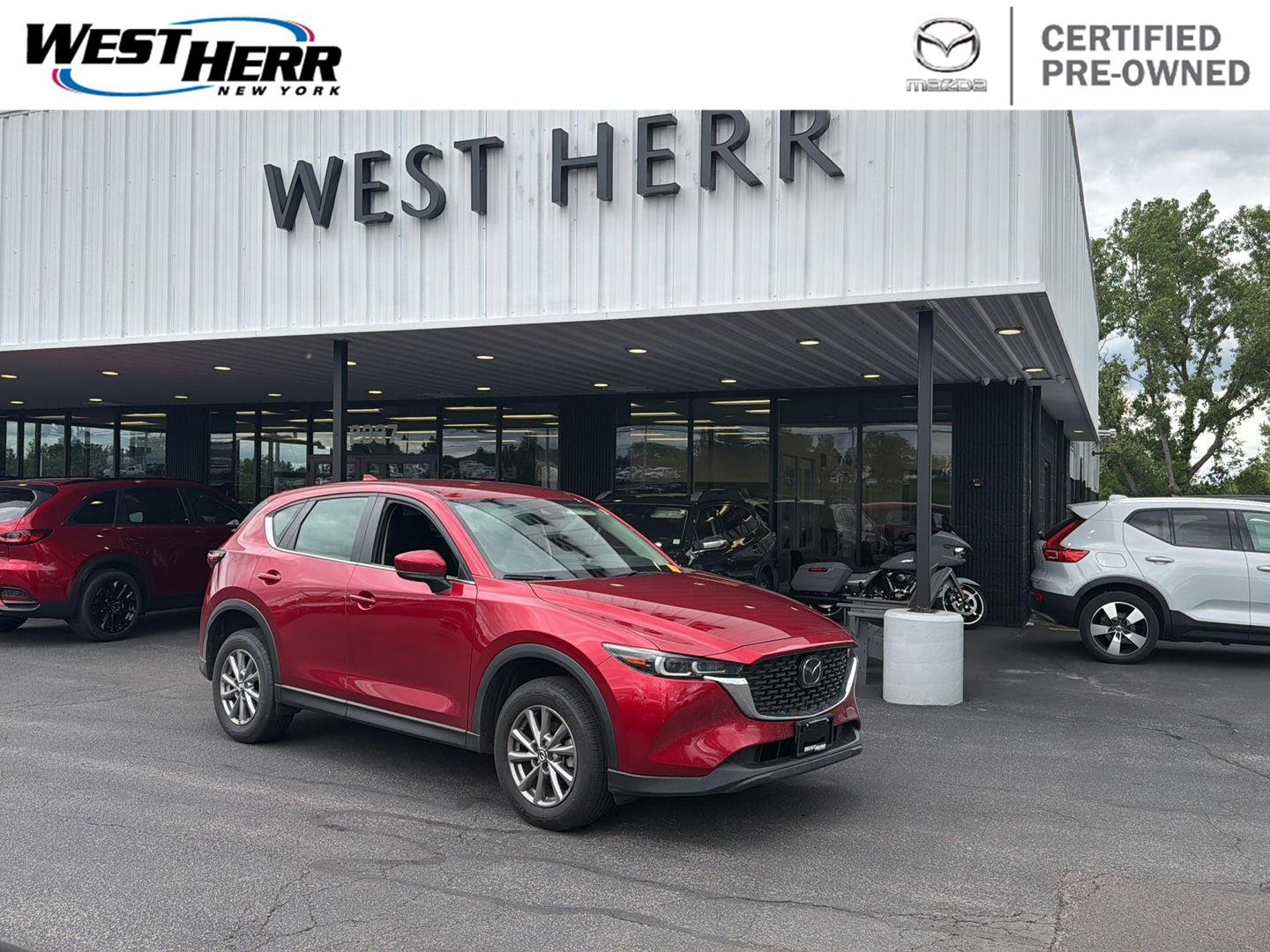 Certified Used 2023 Red Crystal Mazda 2.5 S image 1