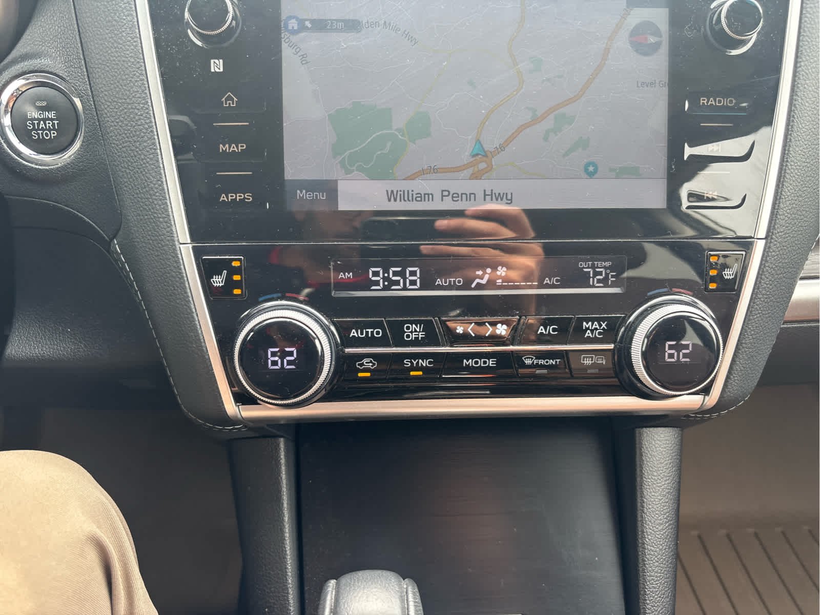 Used 2018 Crystal White Pearl Subaru Touring image 16