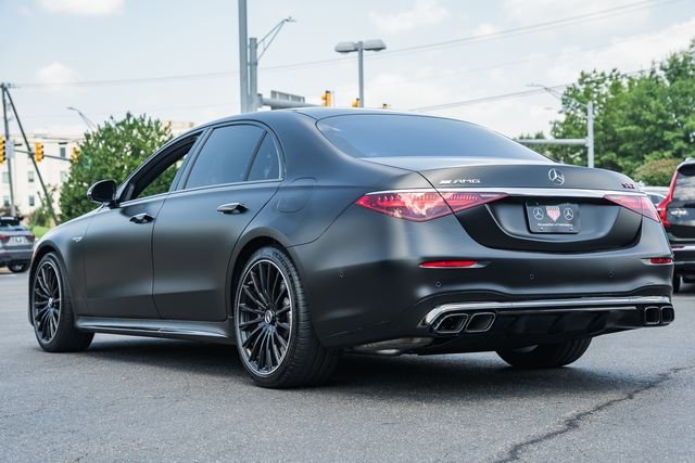 Certified Used 2025 Obsidian Black Metallic Mercedes-Benz S 63 E AMG® image 5