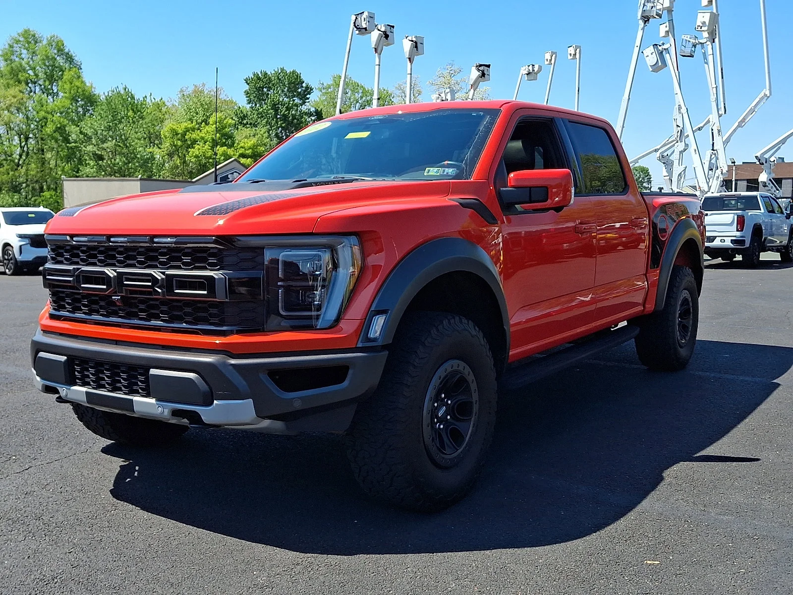 Used 2022 Code Orange Metallic Ford Raptor image 4