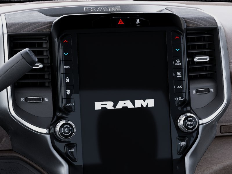 New 2026 Bright White Clear-Coat Exterior Paint RAM Laramie image 10