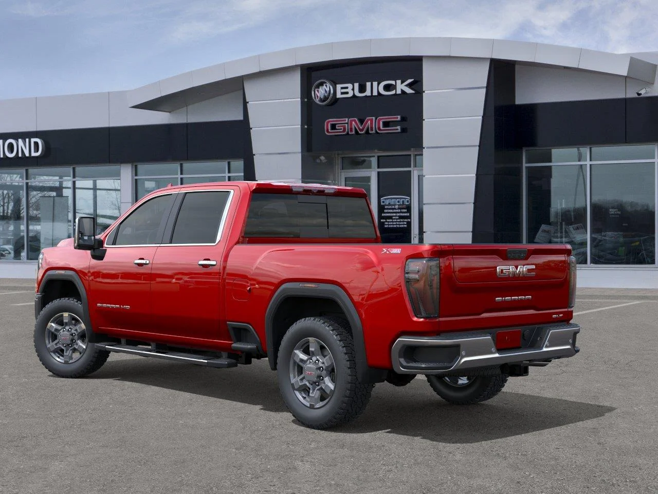 New 2026 Volcanic Red Tintcoat GMC SLT image 3