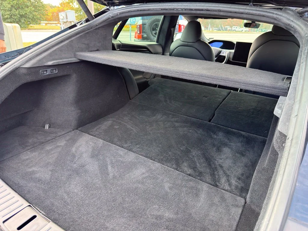 Used 2021 Black Tesla Plaid image 32