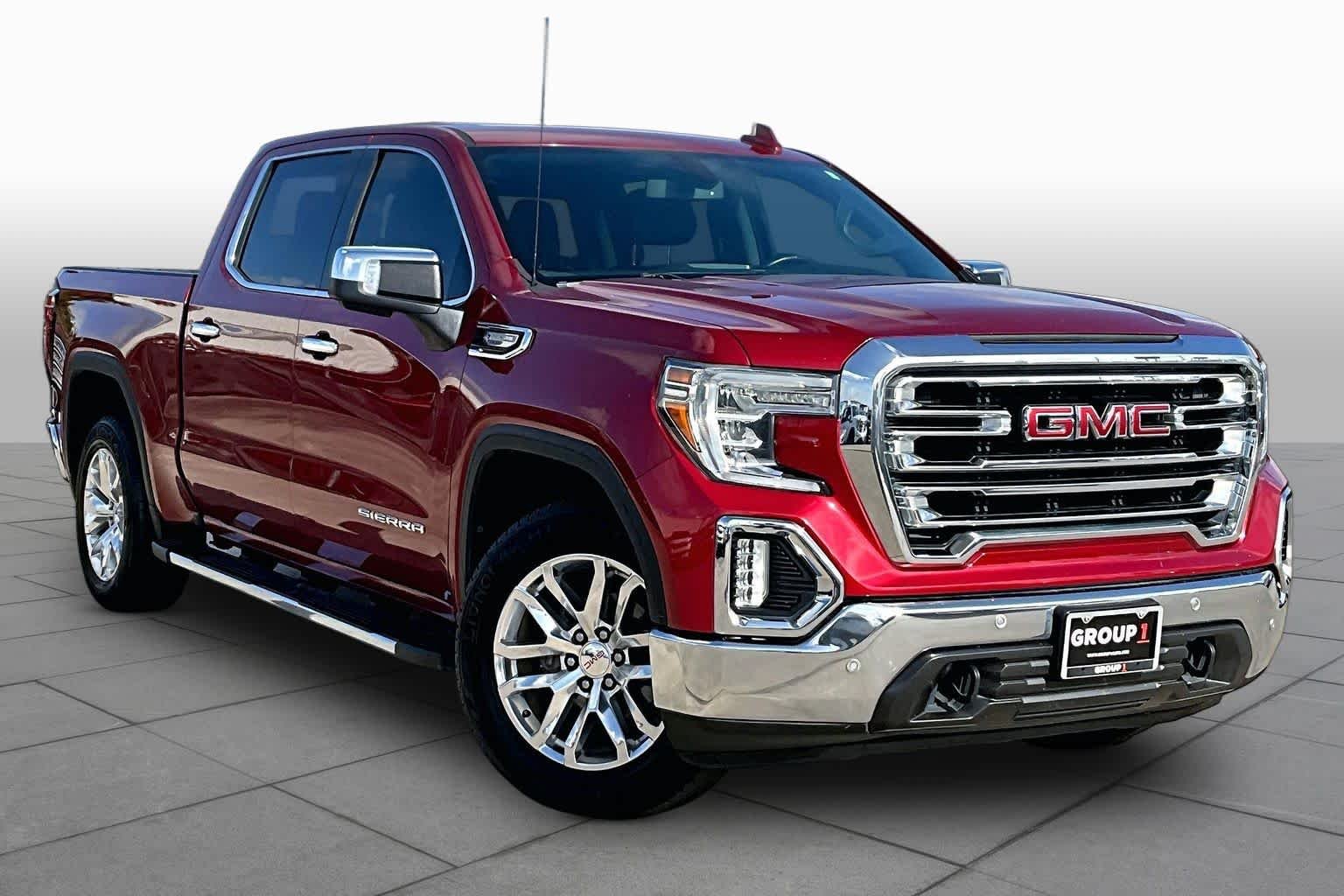 Used 2020 RED QUARTZ TINTCOAT GMC SLT image 2