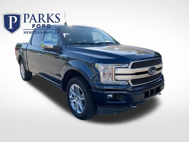 Used 2019 Blue Jeans Metallic Ford Platinum image 1