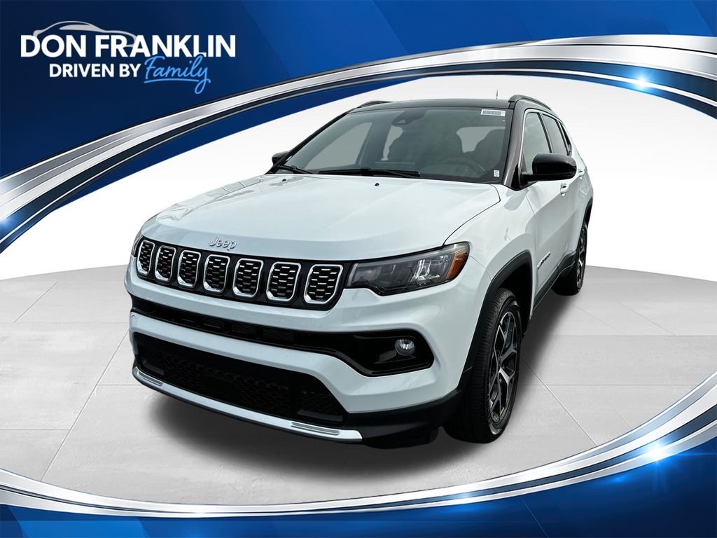 New 2026 Bright White Clear-Coat Exterior Paint Jeep Limited image 1