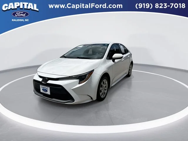 Used 2024 White Toyota LE image 4