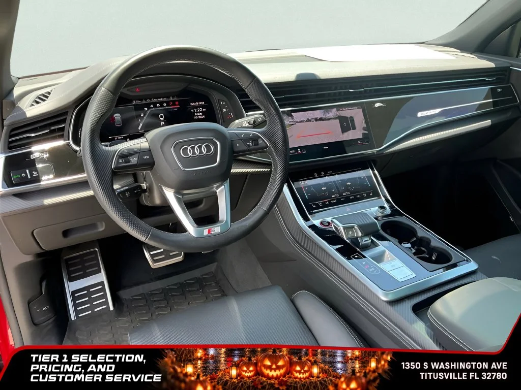 Used 2025 Red Audi 4.0T Premium Plus image 27