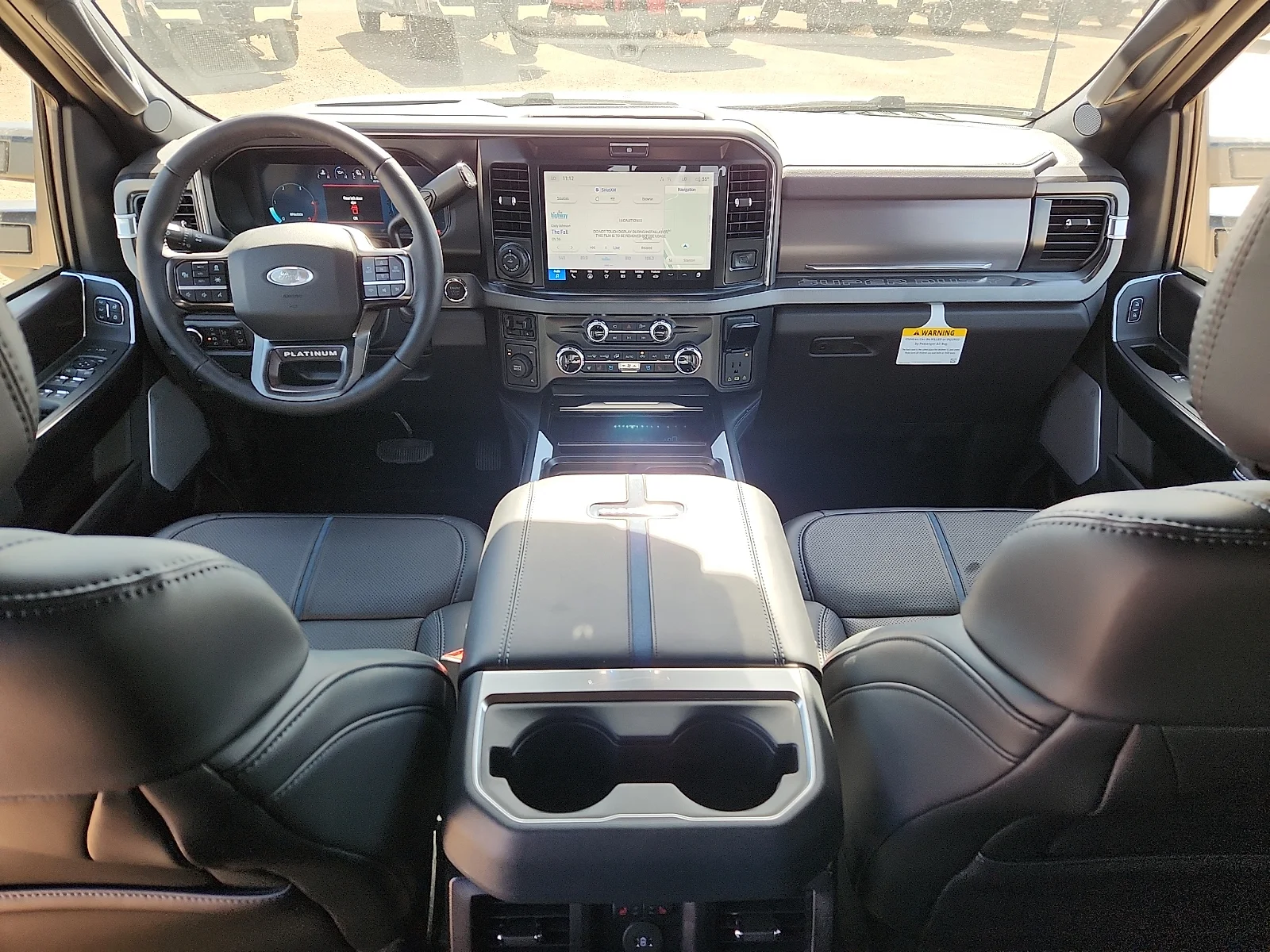 New 2026 Glacier Gray Metallic Tri-Coat Ford F-250® Platinum® image 13