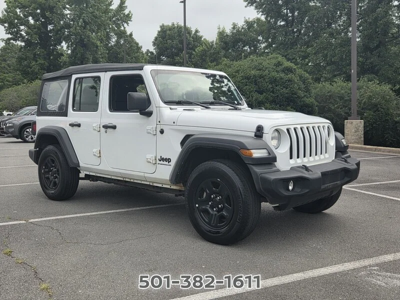 Used 2023 Bright White Clearcoat JEEP SPORT 4 DOOR 4X4 image 7