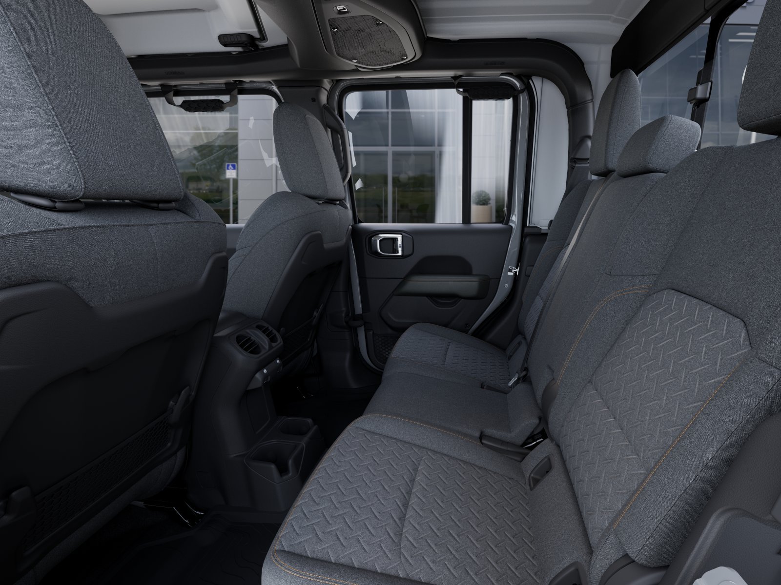 New 2026 Bright White Clear-Coat Exterior Paint Jeep Mojave image 81