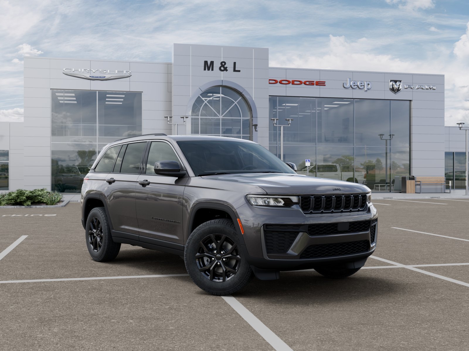 New 2026 Baltic Gray Metallic Clear-Coat Exterior Paint Jeep Altitude image 27