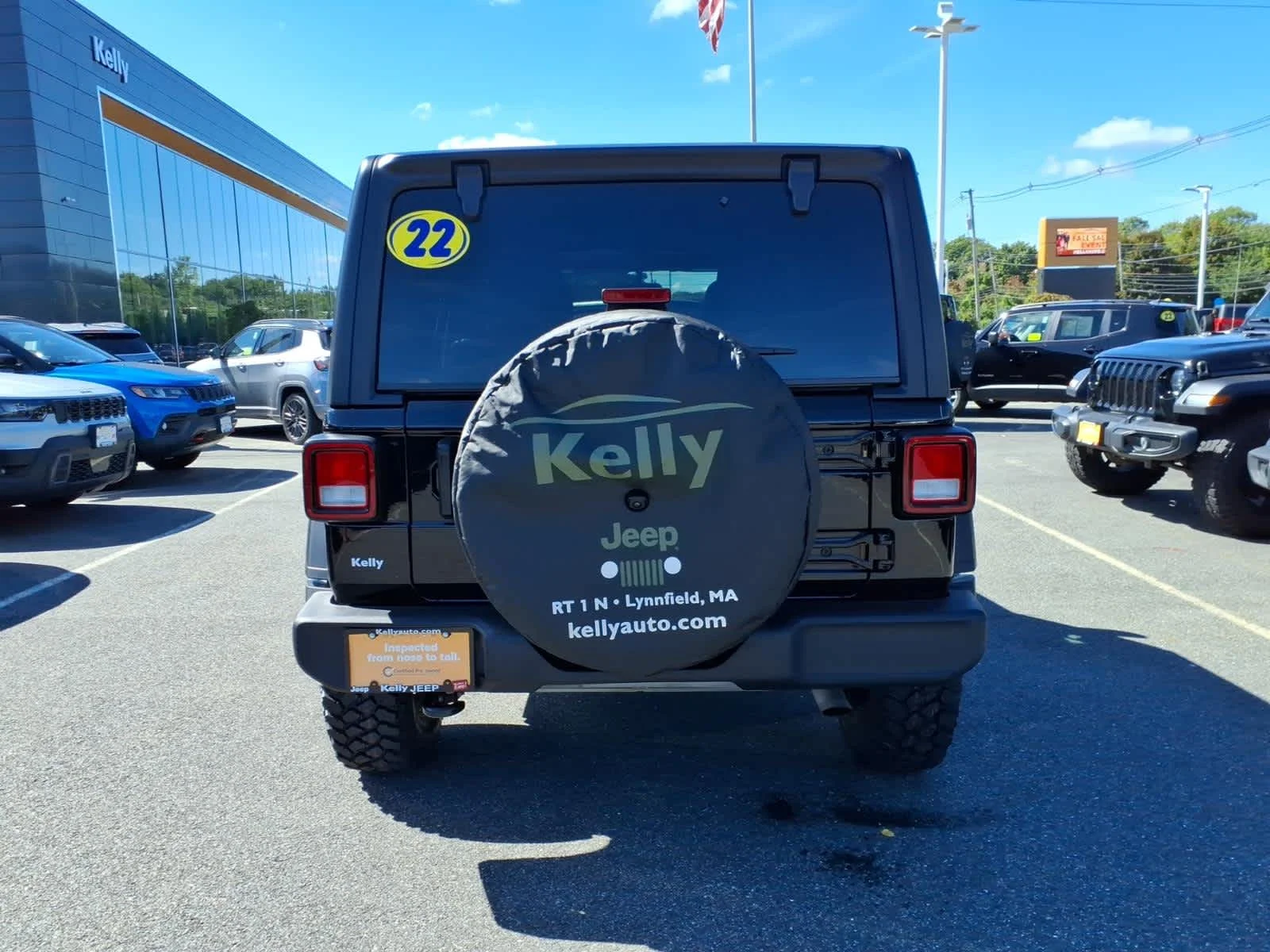 Certified Used 2022 Black Clearcoat Jeep Unlimited Willys image 9