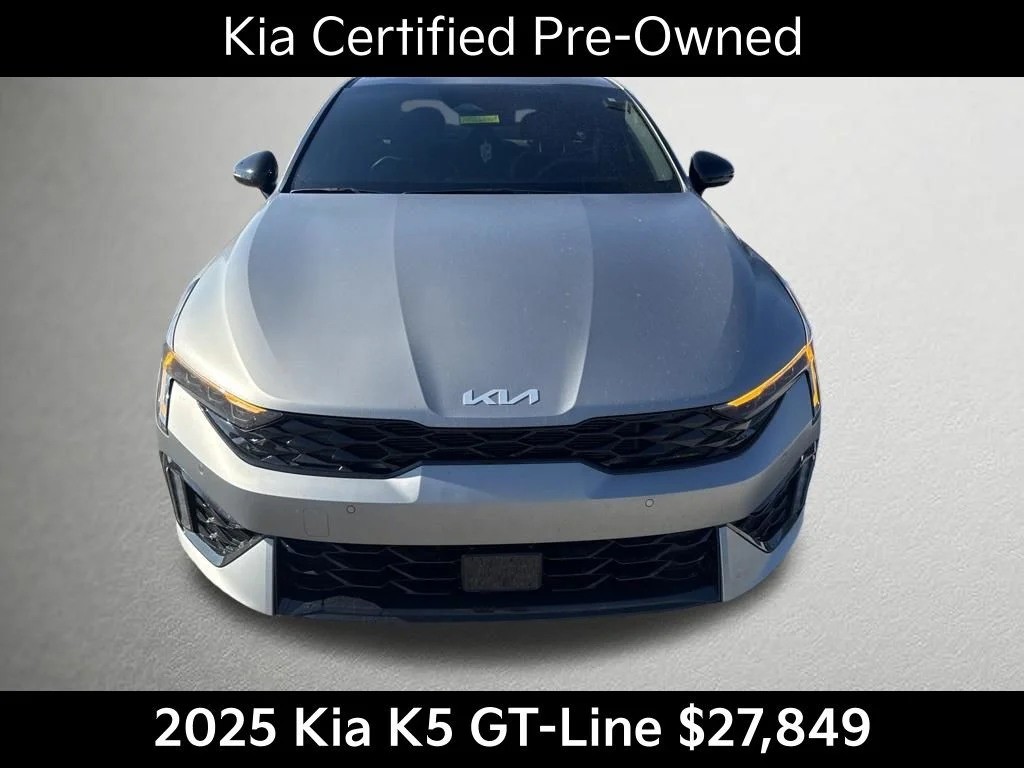 Certified Used 2025 Gray Kia GT-Line image 9