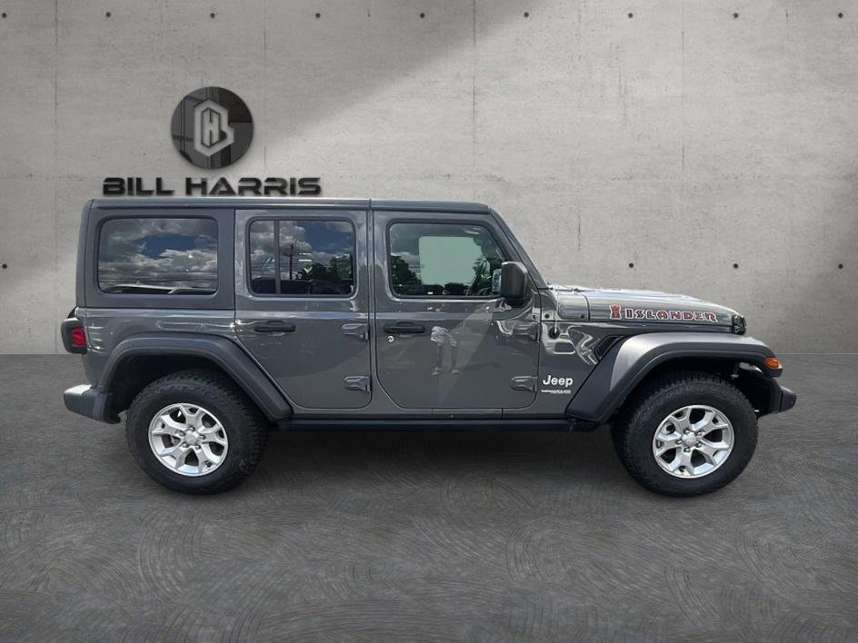 Used 2021 Gray Jeep Unlimited Sport image 4
