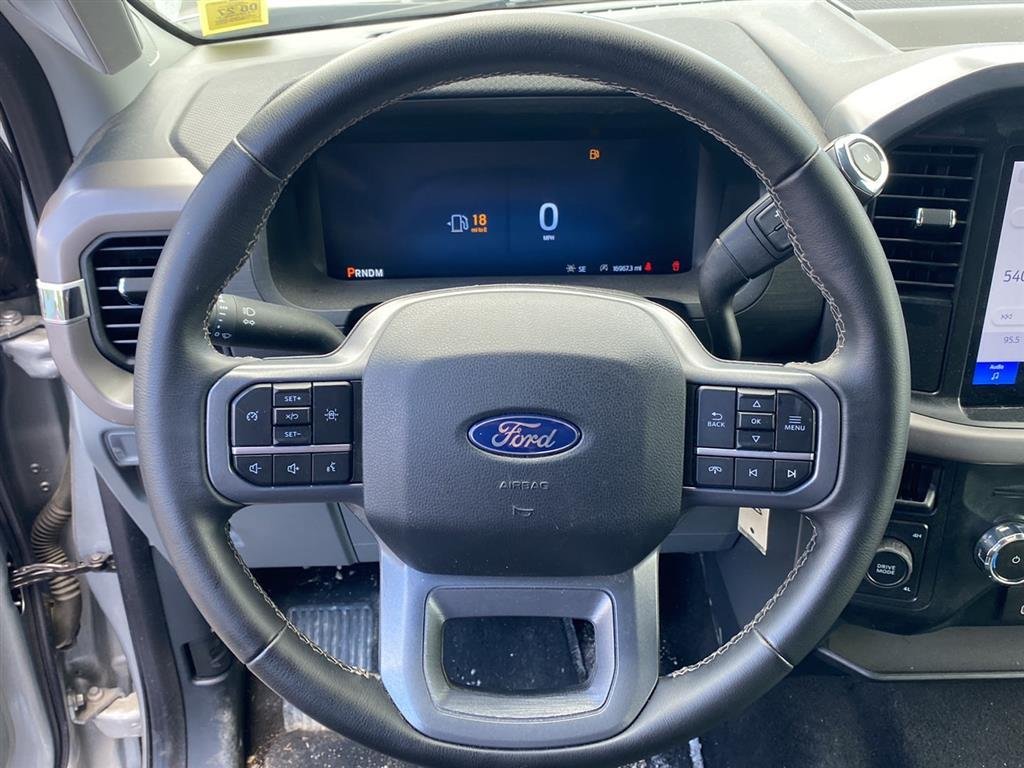Used 2025 Iconic Silver Ford XLT image 12