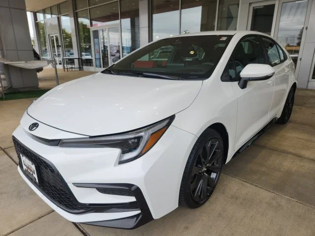 Used 2024 White Toyota SE image 6