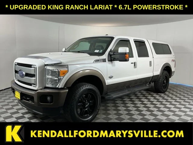 Used 2016 White Ford King Ranch image 1