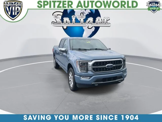 Certified Used 2023 Azure Gray Metallic Ford Platinum image 3
