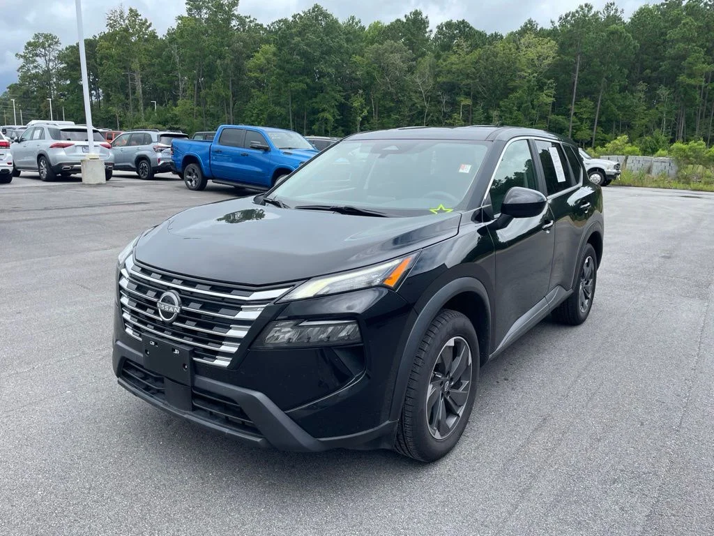 Used 2024 Black Nissan SV image 2