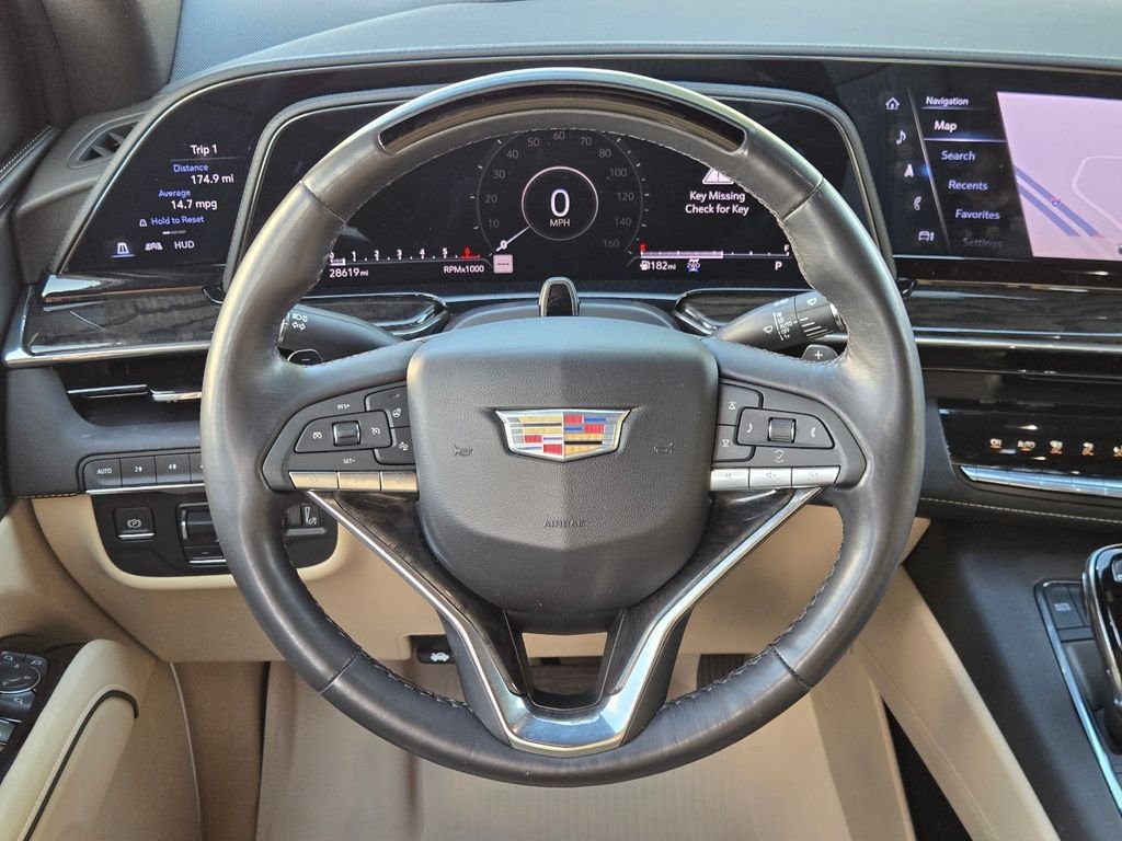 Used 2023 White Cadillac Premium Luxury image 22