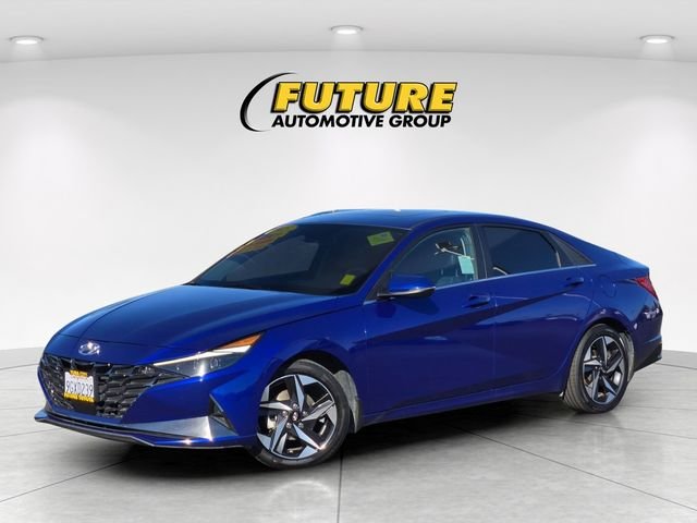Used 2023 Blue Hyundai Limited image 8