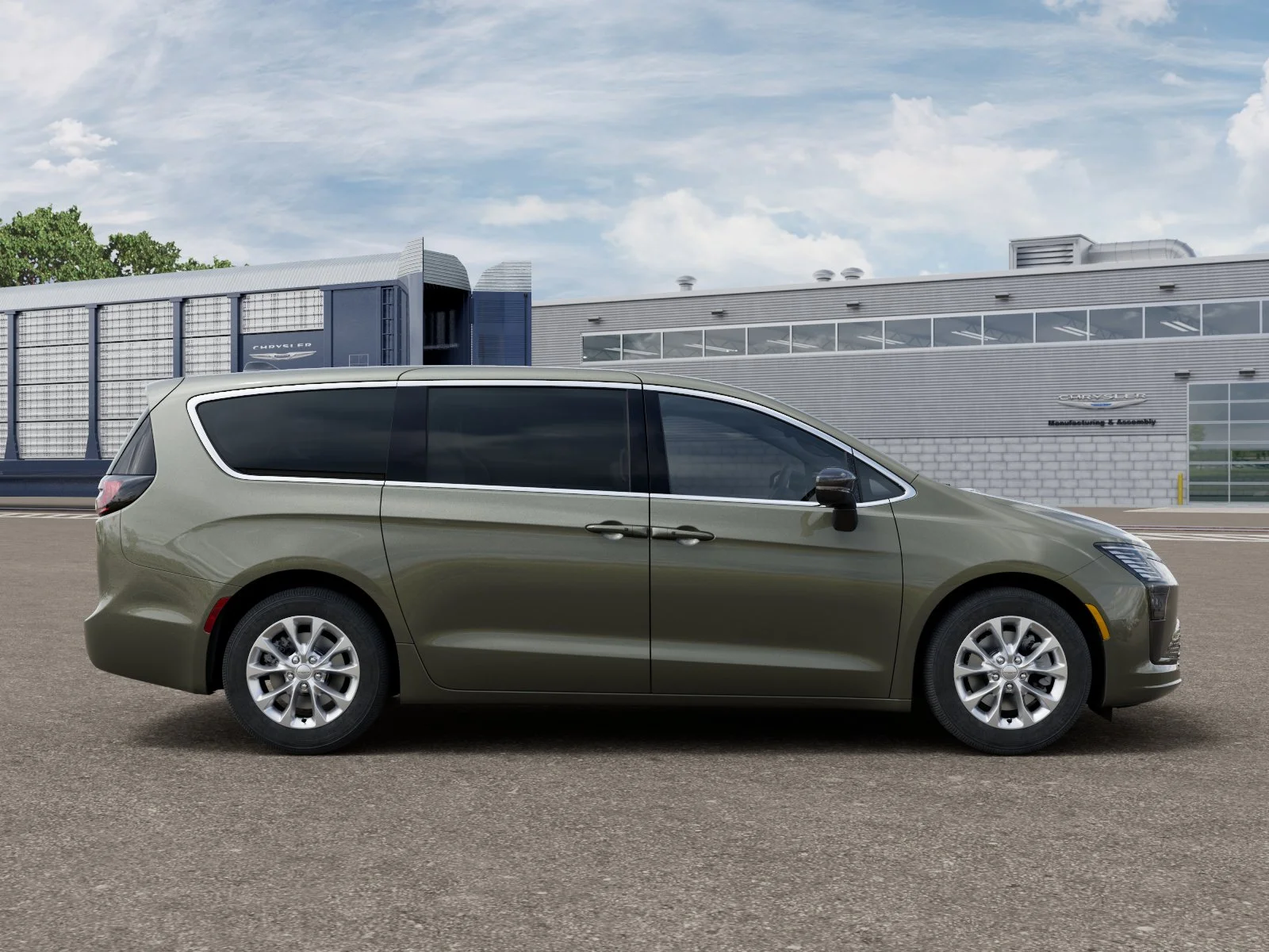 New 2027 Olive Green Pearl-Coat Exterior Paint Chrysler Select image 12