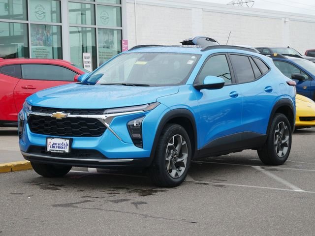 Used 2025 Chevrolet Trax LT with VIN KL77LHEP5SC132809 for sale in Roseville, Minnesota