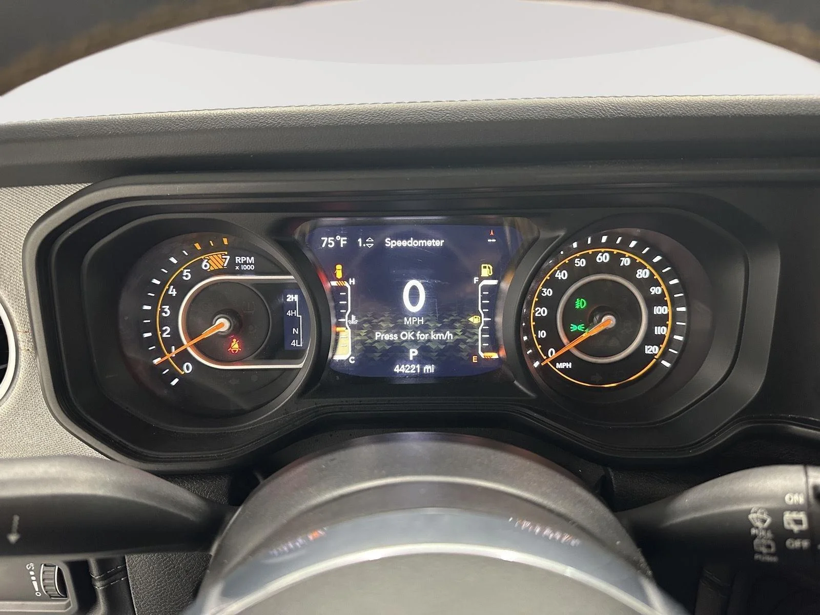 Used 2024 Bright White Jeep Sahara image 10