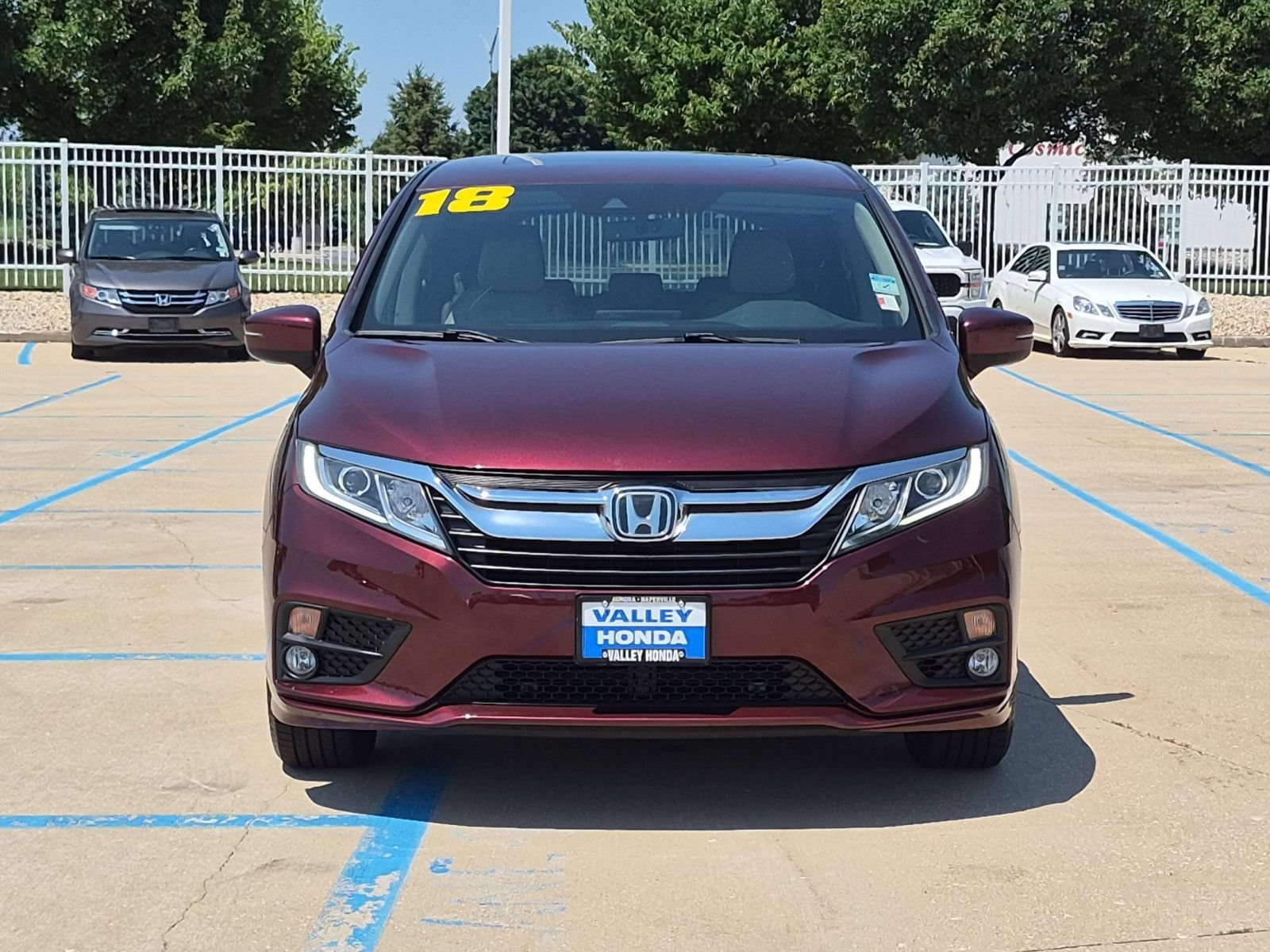 Certified Used 2018 Deep Scarlet Pearl Honda EX-L image 4
